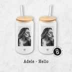 Glasbecher - Adele