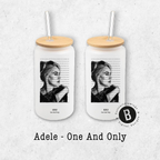 Glasbecher - Adele