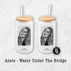 Glasbecher - Adele