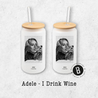 Glasbecher - Adele