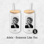 Glasbecher - Adele