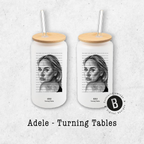 Glasbecher - Adele