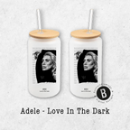 Glasbecher - Adele