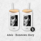 Glasbecher - Adele