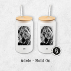 Glasbecher - Adele