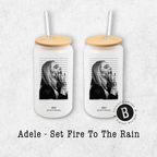 Glasbecher - Adele