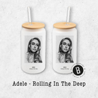 Glasbecher - Adele