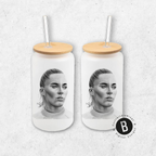 Glasbecher - Fußball