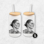 Glasbecher - Fußball