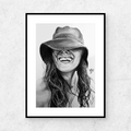 Stefania Spampinato mit Hut