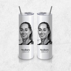 Thermobecher groß beidseitig - Fußball