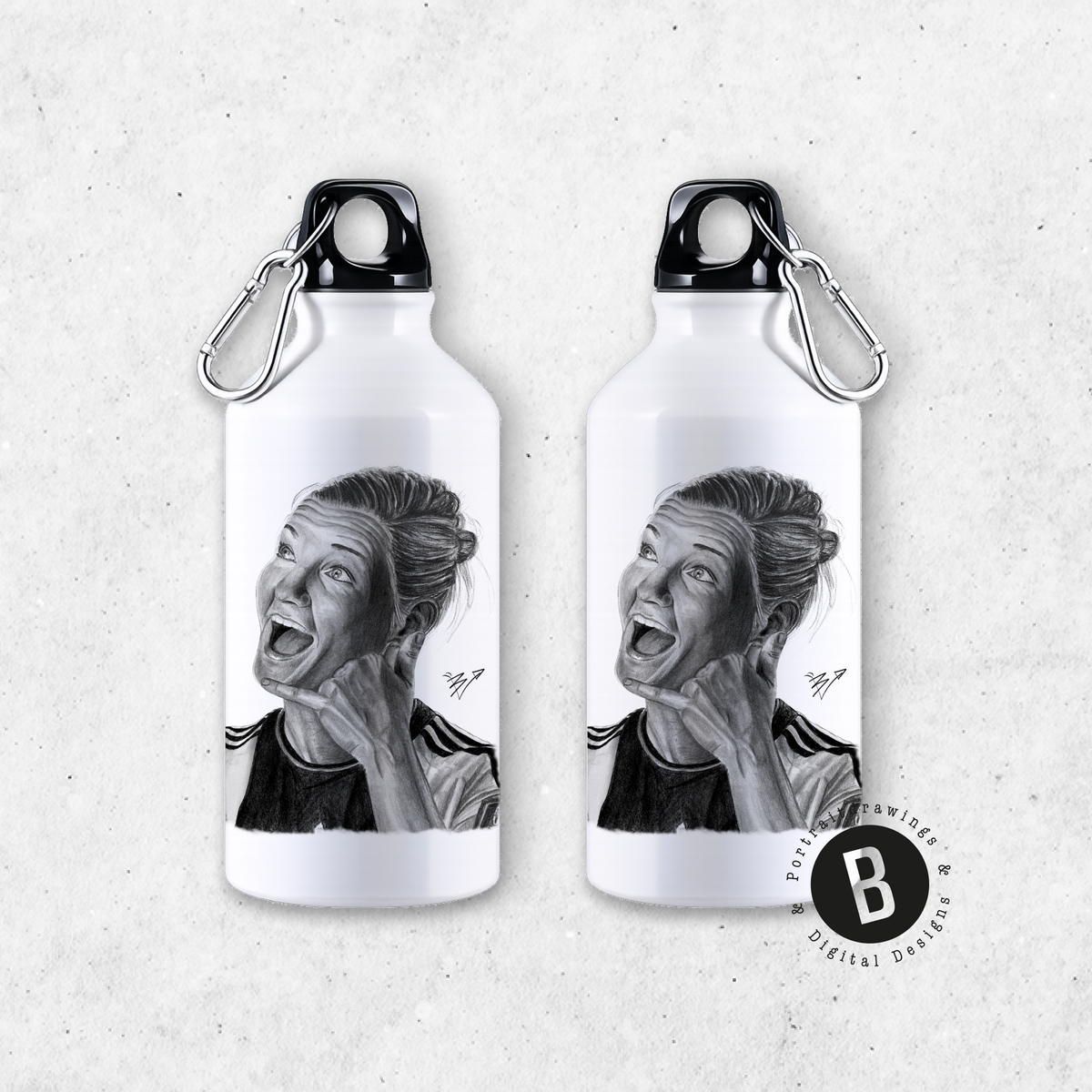 Trinkflasche - Fußball